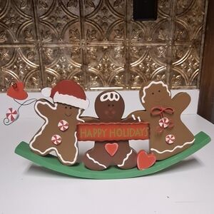 Christmas Gingerbread Happy Holidays